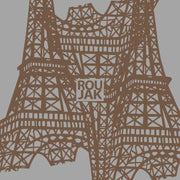 Le Scarf Eiffel Eclair 90 cm, Carré 90, Roujak Paris, Roujak
