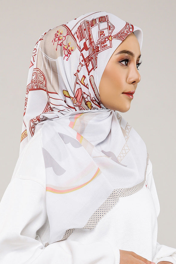 Le Hijab - Lafayette - Putih